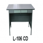 Meja Kantor Besi Berikut Laci type L-106 CD